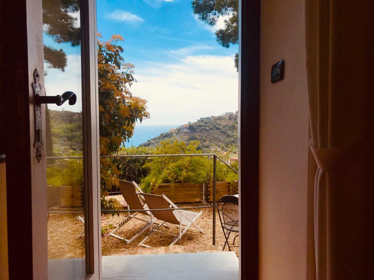 Uliveto Saglietto Agriturismo A Poggi Apartments Imperia Eksteriør billede